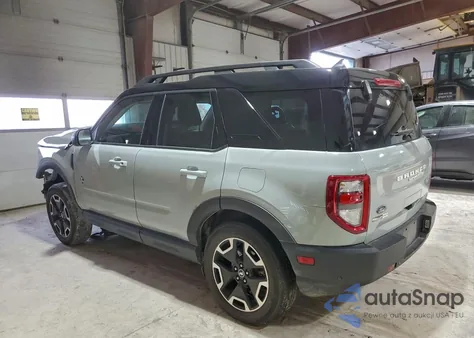 2024 Ford Bronco Sport Outer Banks z USA, uszkodzony, nr VIN 3FMCR9C63RRE78042